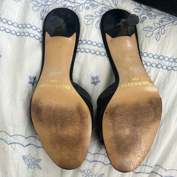 Enzo Angiolini black kitten heels - Picture 4 of 8